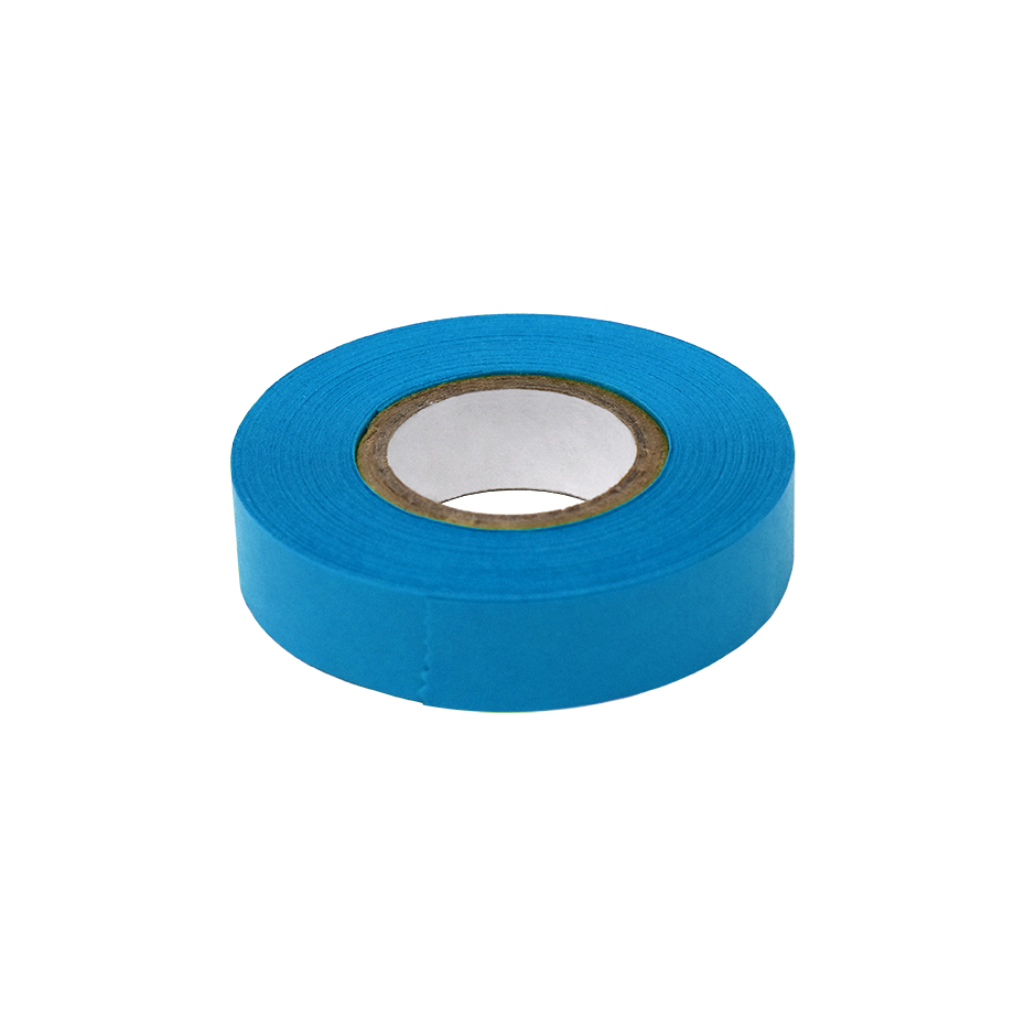 Globe Scientific Labeling Tape, 1/2" x 500" per Roll, 6 Rolls/Box, Blue 